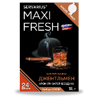 Ароматизатор под сиденье гелевый ДЖЕНТЛЬМЕН, 100 гр (уп.40 шт) MAXIFRESH MF-109