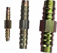 Штуцер металл под хомуты елочка прямой, 6 мм 