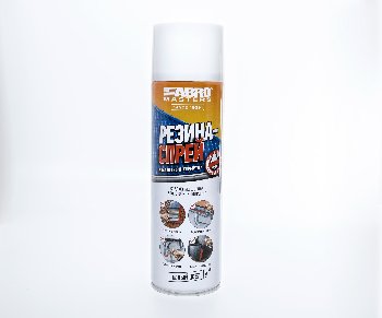 Герметик эластичный Резина-спрей, 540 мл, Белый, LS-540-WHT-RE  ABROMasters (уп12 шт) 