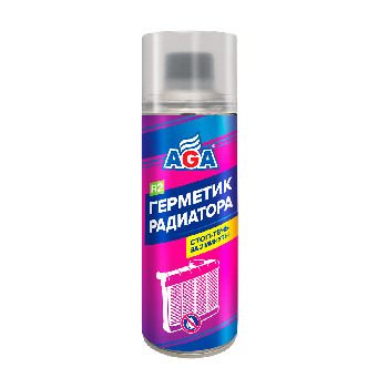 Герметик радиатора Стоп-течь за 2 минуты (на 12л), 335 мл  AGA702R (1/12) 