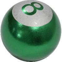 Колпачок для камеры металлический шарик Шар бильярдный (к-т 4 шт), металлик зеленый VC - 160