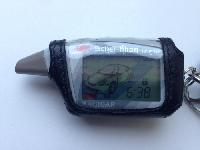 Чехол на брелок сигнализации SCHER-KHAN Magicar 5/6  кожа, синяя