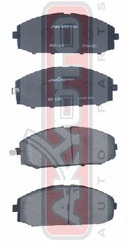 PF-2413 Тормозные колодки Akyoto AKD-1204  N.Safary(Y61)
(AY040NS083)