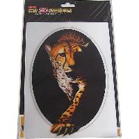 Наклейка-3D голограмма, Гепард цветной, 140*190 мм