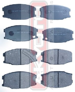 PF-3407 Тормозные колодки Akyoto AKD-3407 MMC Canter FE5##/6# 99-    FR