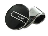 Ручкa на руль Лентяйка (спинер) круглая черная I-POP  HD-20