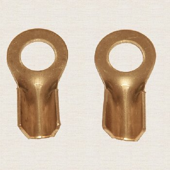 Клемма кольцевая массы латунь D10 мм (2 шт), к-т   Klemos  НП-10