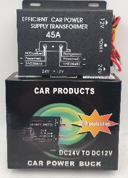 Инвертер (преобразователь напряжения) 24V в 12V (45 A)