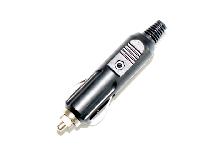 Штекер в прикуриватель (с предохранителем, хвостом) 