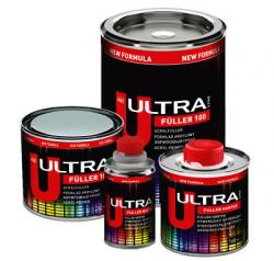 Грунт акриловый двухкомпонентный ULTRA FULLER 100 5+1, (0,8+0,16л ) (99313+99511) NOVOL  (1/6)