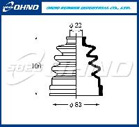 Пыльник привода FB-2062