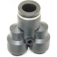 Фитинг трубок пластик тройник Y-образный, PUY 12*8*8 мм