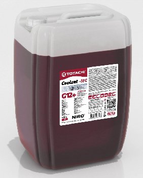 Антифриз TOTACHI Niro Coolant Red -50°С (красный) 20кг 