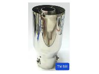 Насадка на глушитель d65D90 L170 мм, со свистком, хром TM-558