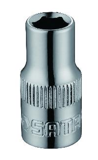 Головка торцевая 1/4" ( 6 гран) H24.5мм   8 мм  11308 SATA  (1/12)