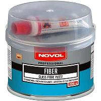 Шпатлёвка со стекловолокном FIBER, 0.2 кг.  (1220) NOVOL (1/24)