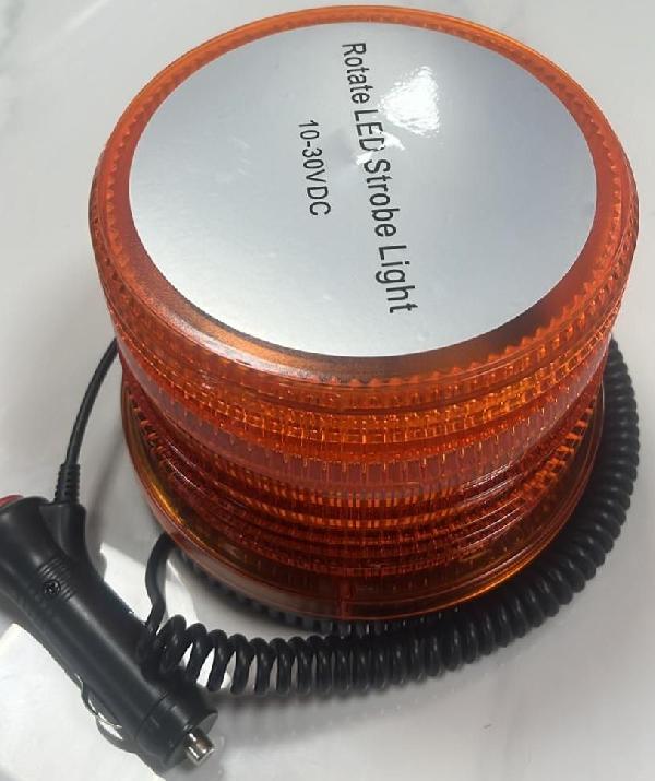 Маячок проблесковый на магните 12-24V, диодный, в прикуриватель, вращающийся, RD-202