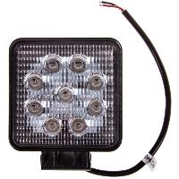 Фара светодиодная  105*105* 50мм (9 диодов)12V/24V 27W, Ближний свет,  шт.  S07201013 SKYWAY