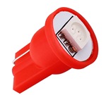 Светодиод T10 12V RED  1SMD W2,1x9,5D (Маяк) (12T10-RED/1SMD)