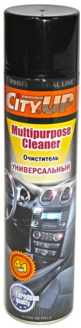 Очиститель универсальный 4в1 (интерьера), спрей 600 мл, CityUp CA-855 (уп.12 шт)