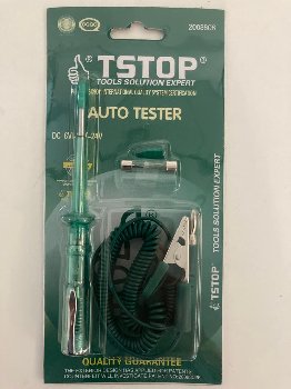 Отвертка индикаторная (автотестер) 6-12-24 V с витым проводом  T911 (2008808) TStop