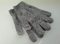 Перчатки хб плотные, без покрытия, с шерстяной ниткой СЕРЫЕ (уп.5/250 пар)