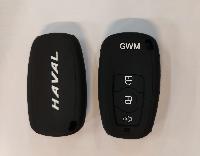 Чехол на ключ автомобильный силиконовый HAVAL (3 кнопки) Kc-slk-HAV-03