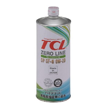 Масло моторное TCL Zero Line Fully Synth, Fuel Economy, SP, GF-6, 0W20, 1л (1/12) Синтетика 