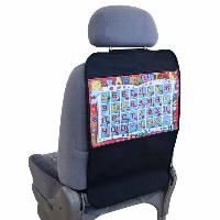 Накидка защитная спинки сидения, ткань Оксфорд, черная, 55*37см (органайзер) АЛФАВИТ SKYWAY 1003