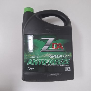 Антифриз G-11 (зеленый),10кг ZDA (уп.2 шт.)