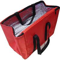 Сумка термо 18л 35*21*24 см, Оксфорд красная 