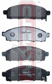 PF-2556 Тормозные колодки Akyoto AKD-A284 MMC L200 05.06->/Challenger II(KH)/Pajero Sport (K9#W) FR