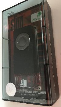 Ароматизатор на дефлектор жидкий SLIM Бархатная вишня (8 мл.) SLMV-300