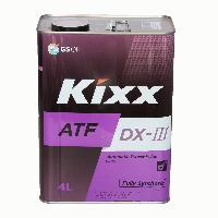 Масло трансмиссионное AКПП GS Oil Kixx ATF DX-III, 4L  синтетика (1/4)