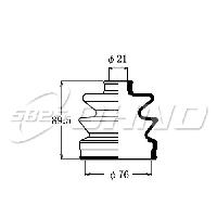 Пыльник привода FB-2011