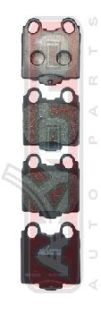 PF-1421 Тормозные колодки Akyoto AKD-1421 T. MARK II. LEXUS GS,IS,SC '97->  RR