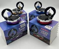 Ароматизатор на панель с солнечной батареей TM-809 Балерина Золото (Lemon) 