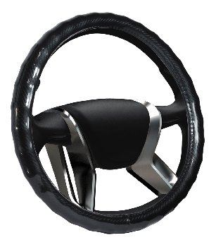 Оплетка винил Senator New York M (37-39см), карбон (OPLS0709), шт. AZARD 