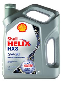 Масло моторное Shell Helix HX8  5w30 SL/CF, 4L  (1/4)  синтетика