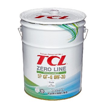 Масло моторное TCL Zero Line Fully Synth, Fuel Economy, SP, GF-6, 0W20, 20л   Синтетика
