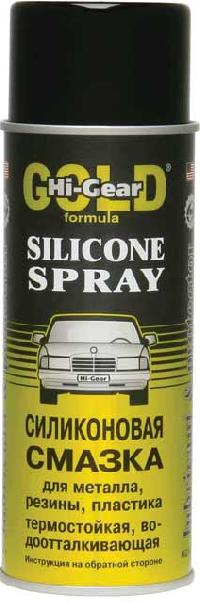 Смазка силиконовая термостойкая водоотталкивающая, спрей, 284 g Hi-Gear HG5501 (уп.12 шт.)