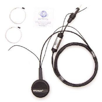 Антенна FM салонная активная, круглая, кабель 2м Черный АРКТУР SKYWAY S00203006 