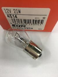 Лампа 12V 21W BA15S/T25 (KOITO) (уп 10 шт) (4514)  