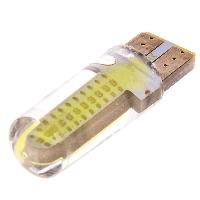 Светодиод T10 12V WHITE  1 COB диод  S08201074 SKYWAY, (к-т 2шт.)
