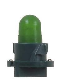 Лампа 14V T4.8  80mA green ( KOITO ) (уп.10 шт.) E1580