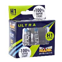 Лампа галогеновая H 1 12V 55W P14,5s Super Light+100% (82120SL+100) 2 шт, к-т  Маяк 