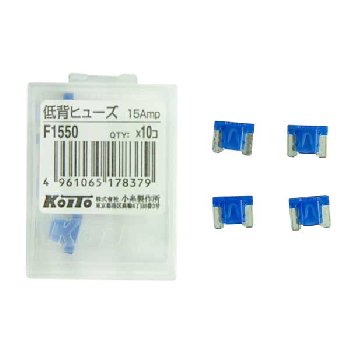 Предохранитель флажковый МИКРО 15 А (вставка) KOITO (F1550) V911945060 (уп.10 шт.) 