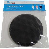 Губка полировальная (тип С) мягкая черная D 125мм, с липучкой QUATTRO (63904/ 63804)