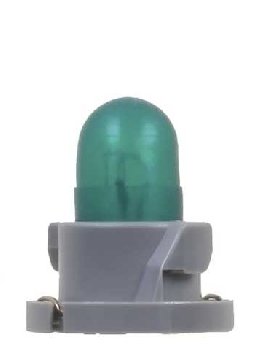 Лампа 14V T4.8 100mA green ( KOITO ) (уп.10 шт.) E1581
