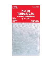 Стеклоткань PLUS 740 (плотность 150 г/м2), 0.5 м2  (36010) NOVOL (1/60)
